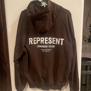 Represent Brown Hoodie (GREAT DEAL)